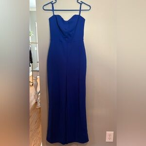 Elegant Blue Women's Jumpsuit